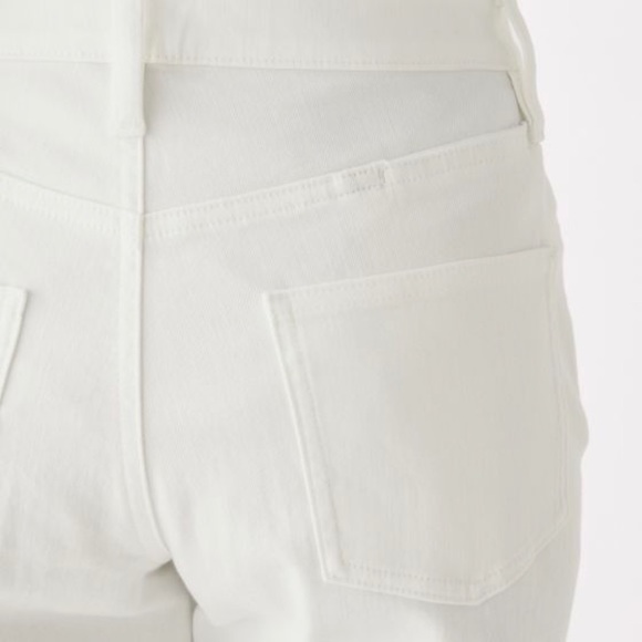 MUJI STRETCHY DENIM BOYFRIEND FIT PANTS 25 - Picture 7 of 8